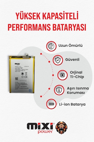 General Mobile Gm22 Plus Uyumlu Tam Kapasite Batarya Tr Garantili