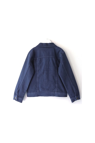 Erkek Çocuk Cep Detaylı Denim Kot Jean Ceket 5-15 Yaş Lacivert Lacivert