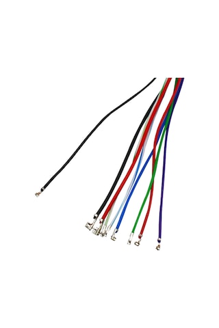 Mn-ıp3 Ip Kamera Yedek Kablo, Rj45 Ethernet Ve Dc Güç Soketi, 9 Pin