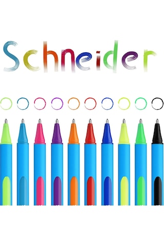 Schneider Schneider Slider Edge Xb Mm Tükenmez Kalem Metal Tüp 10 Lu