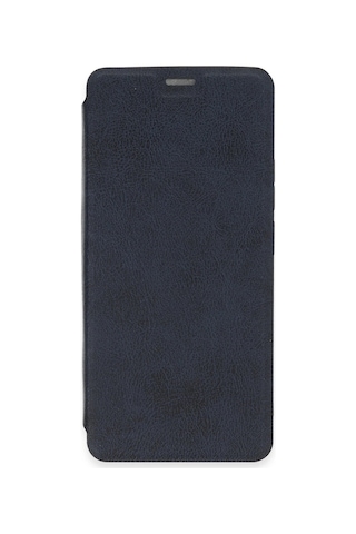 Newface - 412 - Xiaomi Redmi Note 13 4g Kılıf Flip Cover - Csmo-tex - - Lacivert