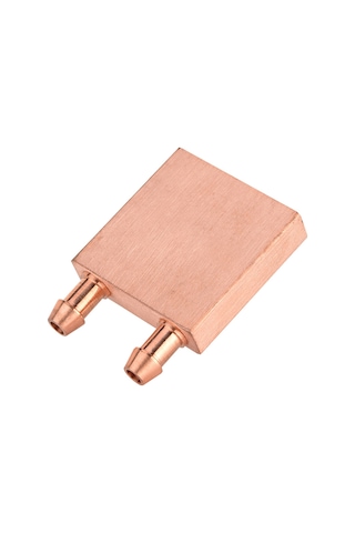 Kosona Temizleyici Bakır Su Soğutucu Blok, 40x40mm, 6mm Akış Kanalı, Gpu/anakart/nemli Devre Soğutma, Yüksek Isı Transferi