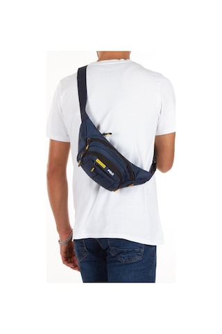 Newish Polo Unisex Lacivert Su Geçirmez Usb Ve Kulaklık Girişli Bel Ve Omuz Çanta Freebag Lacivert