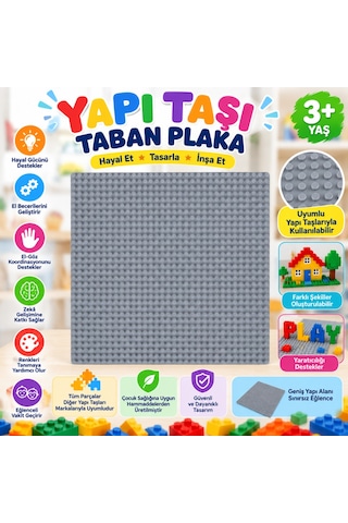 Storeşahin 03 627g-1020362701041 Micro Blok Oyun Tablası Açık Gri Shn0720 Standart