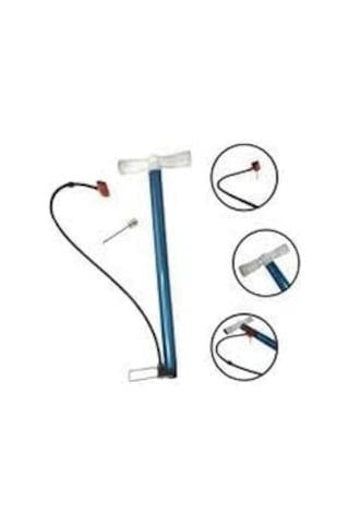Smartizi Profesyonel Elektrikli Scooter Ve Bisiklet Pompası 60 Cm - Akıllı Valf Başlıklı Ergonomik Taban Pompas Diğer