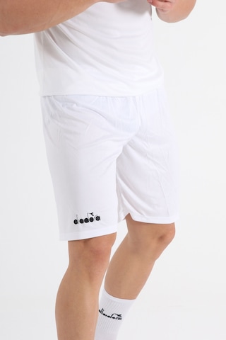 Diadora Düz Beyaz Antrenman - Spor Şort - DDANT-SORT