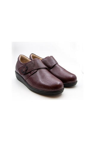 Dr.Comfort 2042 Bordo Ortopedik Kadın Ayakkabısı Bordo