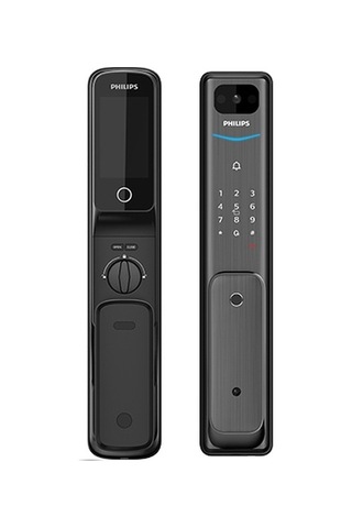 Philips Alpha VP-5HWS Kameralı Parmak İzi EasyKey Akıllı Şifreli Kapı Kilidi