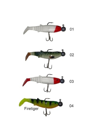 Effe Cannibal Modifiyeli 10cm 20gr Silikon Yem