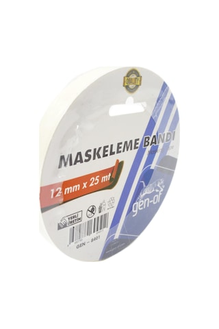 Gen-of Maskeleme Bandı 12x25 M Gen-8401