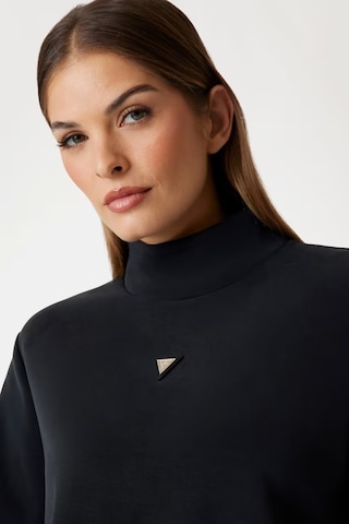 Guess Olympe Modal Karışımlı Kadın Sweatshirt V4yq05kcay2 Siyah