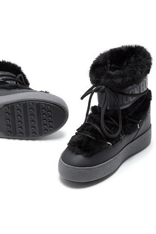 Bot Kar Kadın 80d2450130-n001 Moon Boot Ltrack Faux Fur Black Siyah