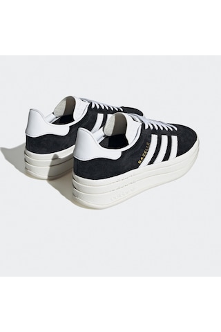 adidas Gazelle Bold Kadın Siyah Spor Ayakkabı Düz Hq6912 Siyah