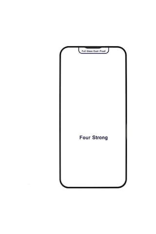 iPhone Uyumlu 14 Zore Rika Premium Temperli Cam Ekran Koruyucu Siyah (555318515)