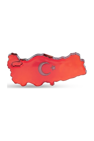 Pasabahce Türkiye Ayyıldız Kağıt Ağırlığı Kırmızı