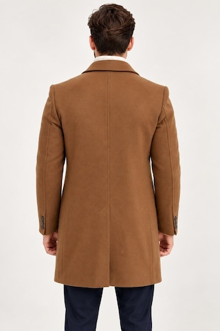 Plt9364 Dewberry Erkek Palto-camel-1