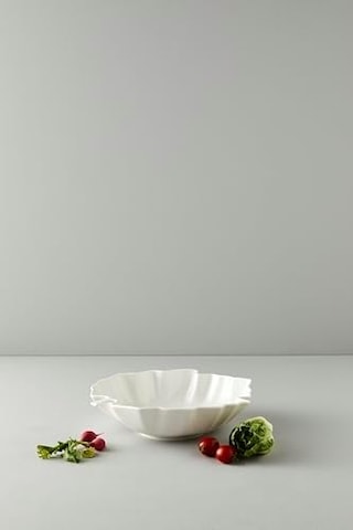 Be Original 31 Cm Leaf Kase Zarif Servis Kasesi Porselen Görünümlü Modern Tasarım Sofra Ve Sunum İçin Şık Seçim Açık