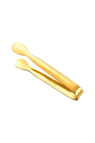 304 Çelik Mini Gold 11 Cm. Buz Ve Şeker Maşası Cin624sr