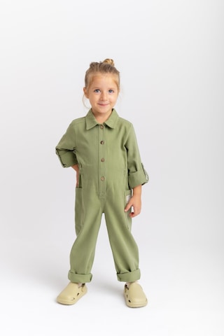 Cigit Gabardin Tulum 2-7 Yaş Olive Yeşil
