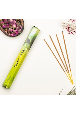 Aromatika Yeşil Elma Aromalı Premium Çubuk Tütsü