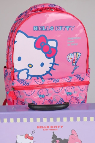 X Dekomus "candy Kitty Collection" Hello Kitty Lisanslı Ortopedik İlkokul Çantası Ve Saplı Çanta Seti Altın