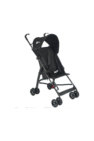Be-be Basic Pratik Baston Bebek Arabası Siyah Siyah
