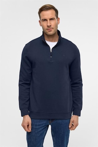 Süvari Lacivert Regular Düz Yarım Balıkçı Yaka Sweatshirt Lacivert