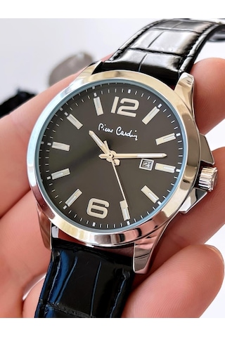 Pierre Cardin 800411F08SY Deri Kordon Erkek Kol Saati