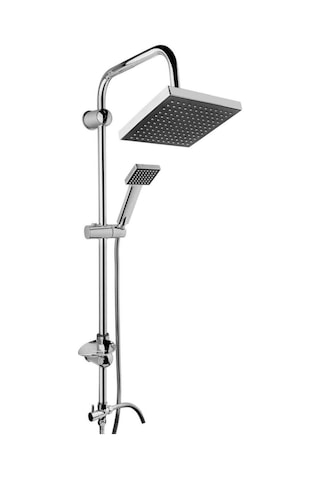 Eng Robot Yağmurlama Kare Tepe Duş Seti Takımı 5 Fonksiyonlu Çok Renkli