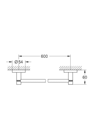 Grohe Essentials Havluluk 60 Cm Mat Siyah 1022512430 Diğer