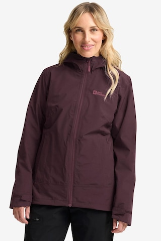 Jack Wolfskin Moonrise 3in1 Kadın Mont C-jac115621b30vl2 Mor