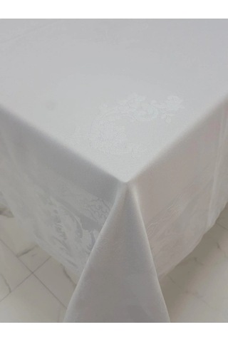 Raya Lüx Jakar Bambu Kumaş Pudra Masa Örtüsü 160x320 Cm - 1101 Çok Renkli