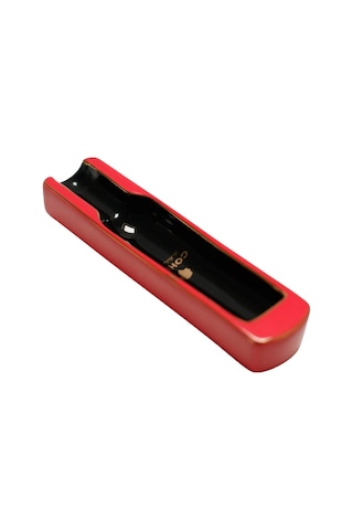 Cohiba Siyah Kırmızı Tekli Porselen Puro Küllüğü - Tr9707