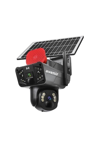 Avenır 6mp Av-s427h 4g Solar Ip Kamera 2 Kameralı