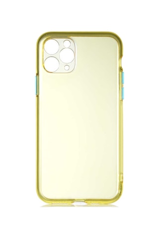 Apple Uyumlu iPhone 11 Pro Uyumlu Zore Bistro Kılıf-sarı Sari -