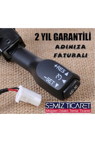 Esemiz 2019/2020 Toyota Uyumlu Yaris Hız Sabitleme Kolu-kapaklı Set