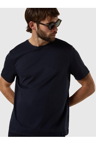 North Sails Kısa Kollu Bisiklet Yaka Pamuklu Erkek T-shirt-33474 Lacivert