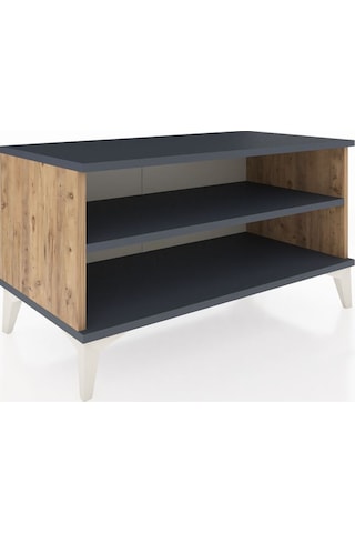 Hyperion Şifonyer Tek Raflı 88x44x48 Çam-antrasit Çam