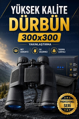 300x300 Profesyonel Dürbün Su Geçirmez, Hd Görüşlü, Taşıma Çantalı Kamp Ve Doğa Gözlem Dürbünü Çok Renkli