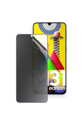 Samsung Galaxy M31 Prime Uyumlu Ön Yüzey Hayalet Privacy Hidrojel Ekran Koruyucu 82195138