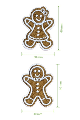 Pin Your Patch New Year Christmas Yeni Yıl Patch Set Patch Yama Seti Mor - Kırmızı
