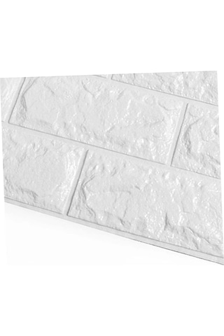 Buğz 3d Tuğla Desenli Kendinden Yapışkanlı Duvar Paneli 58x38 Cm