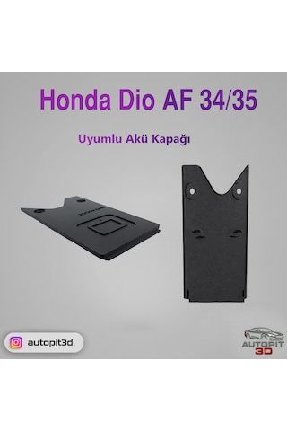 Honda Dio Af34 / Af35 Uyumlu Akü Kapağı