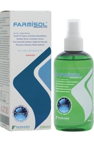 Farmisol Antiseptik Cerrahi El Yıkama Dezenfektanı 250 ML