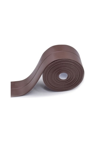 Wezone Ev Fıkırnakları İçin Preventif Muhafaza Bandı - Nem Ve Çürüme Engeli, Su Geçirmez, 3.2m X 2.2cm Kahverengi Gümüş