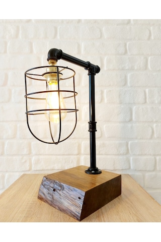 RETRO NOW BRISTOL LOFT STYLE BORU ABAJUR Siyah