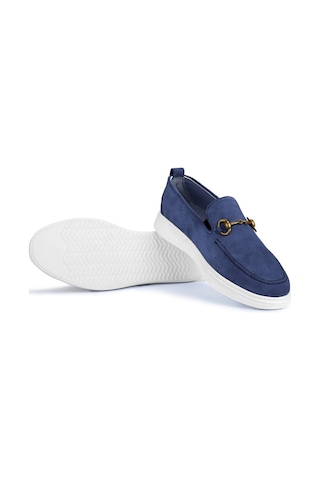 Ritzy Hakiki Deri Süet Erkek Günlük Ayakkabı, Loafer Ayakkabı