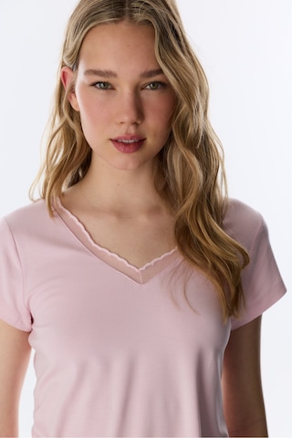 Penti Pembe Margot Solid Tişört Pijama Üstü