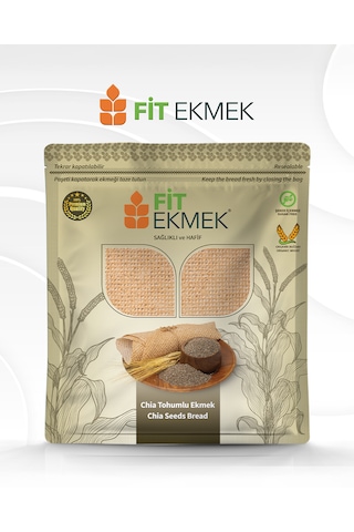 Fit Kepekli ,yulafli ,chia ,arpa ,çavdar Ve Keten Tohumlu Lavaş Ekmeği 300gr