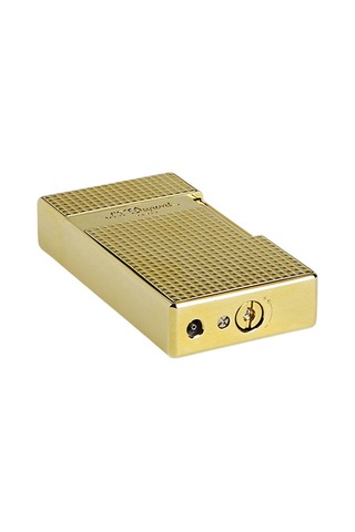 S.t. Dupont Biggy Golden Diamond Head Çakmak 25009 Altın